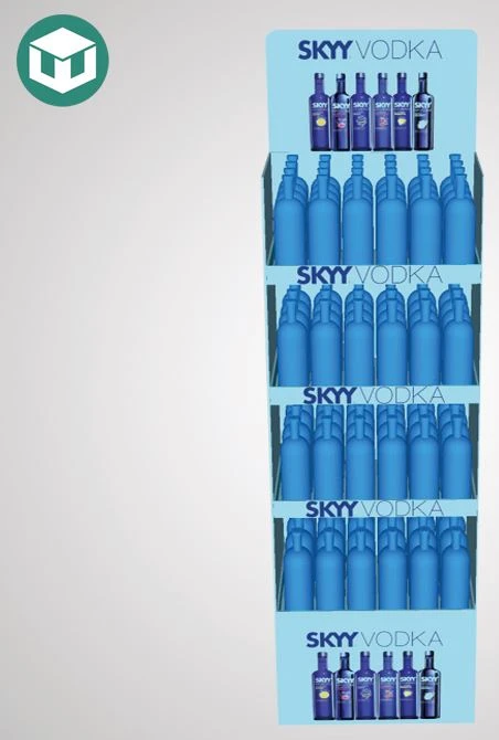 DRINK CARDBOARD DISPLAY STAND (1)