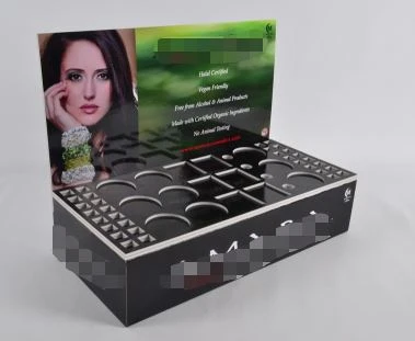 Customized cosmetic counter cardboard display (pdq) Customized cosmetic counter cardboard display (pdq)