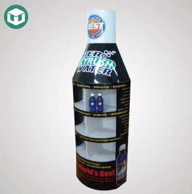 Customized drink shape cardboard display