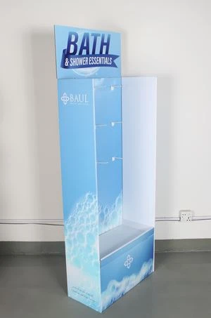 Customized hook cardboard display stand Customized hook cardboard display stand