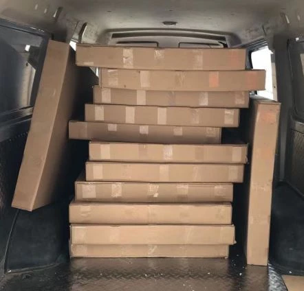 Chocolate cardboard display shipping to Canada Chocolate cardboard display shipping to Canada