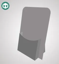 Cardboard booklet holder