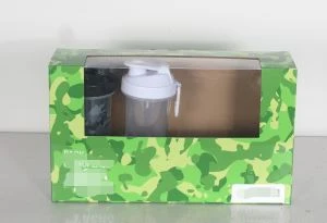 Custom promotional sports water bottle cardboard box