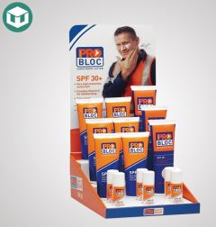 Counter sunscreen display stand PDQ Counter sunscreen display stand PDQ