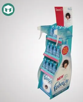 Supermarket hot selling softener cardboard display Supermarket hot selling softener cardboard display