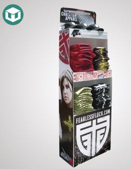 Supermarket portable t-shirt floor display stand Supermarket portable t-shirt floor display stand