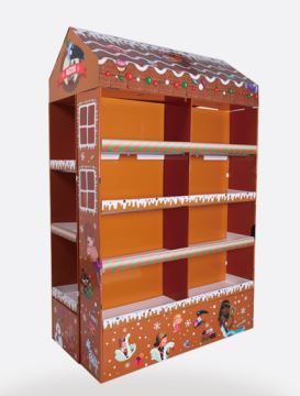 Custom Christmas Pallet display stand can make sales better Custom Christmas Pallet display stand can make sales better