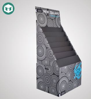With personalized cardboard floor displays
