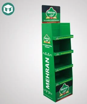 Seasoning Food Floor Cardboard Display Seasoning Food Floor Cardboard Display