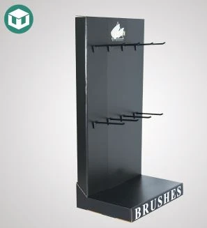 customized recyclable cardboard display shelf with hooks customized recyclable cardboard display shelf with hooks