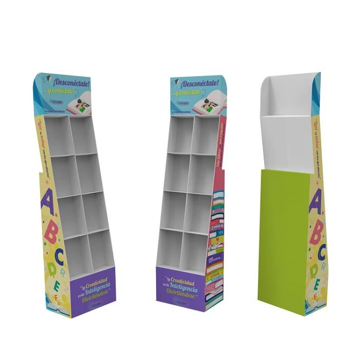 cardboard book display stand 15