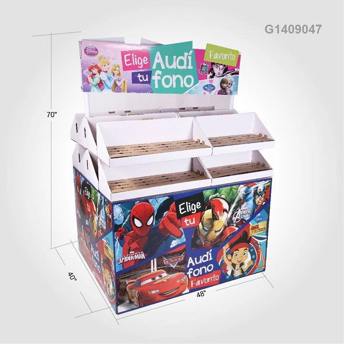 Customized Shape Cardboard Displays 3