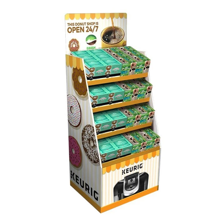 Cardboard Chocolate Display stand 13
