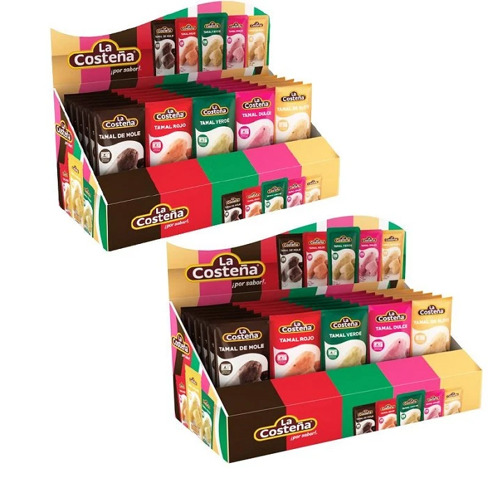 cardboard food Counter display 2