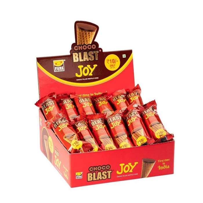 cardboard food Counter display 16