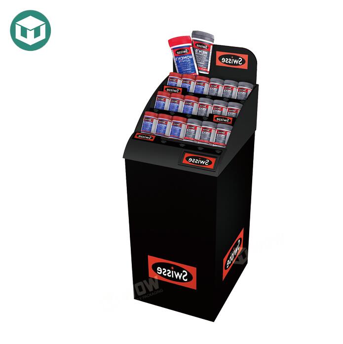 product-695-697 Nourishment Floor Bottle Cardboard Display Stand 2