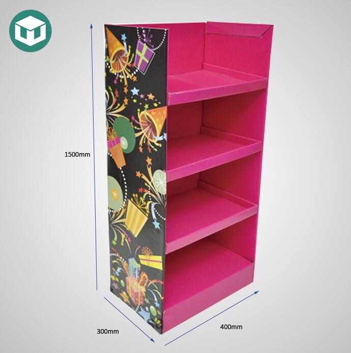 Recycled Material Corrugated Paper Floor Display 2