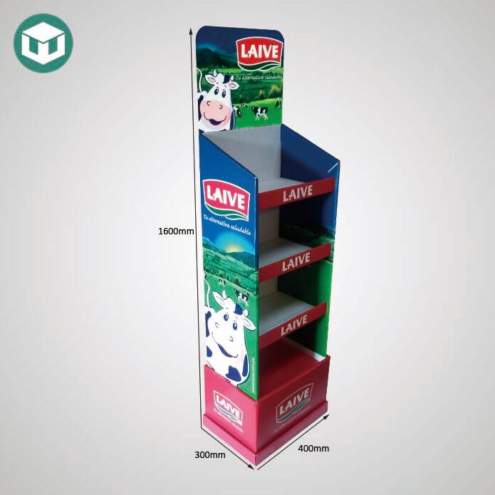 Beverages Cardboard Floor Display 2