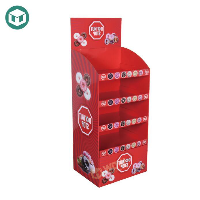 Cardboard Floor Nut Display Stand 1