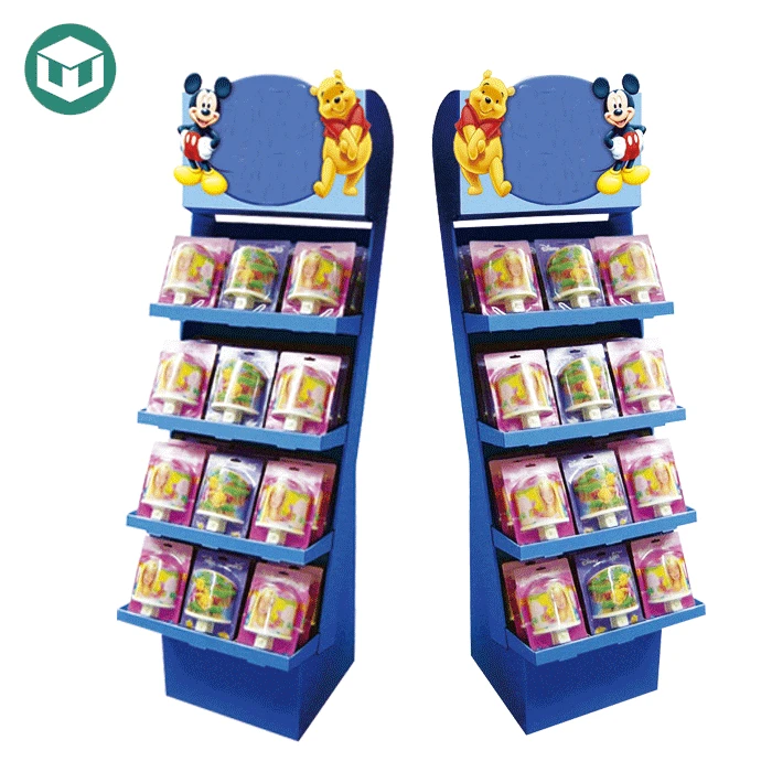 product-700-700 Snack Cardboard Floor Display Rack
