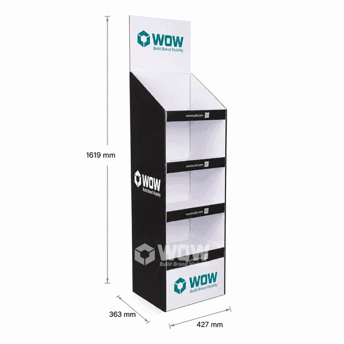 Cardboard Cosmetic Display For Skincare Products suppliers