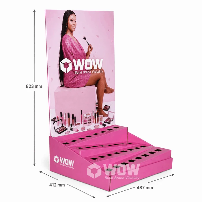 Cardboard Counter Display For Lip Gloss suppliers