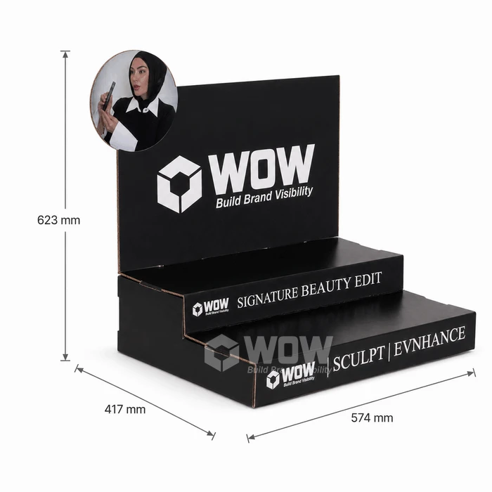 Cardboard Countertop Display Stand For Perfume Samples suppliers
