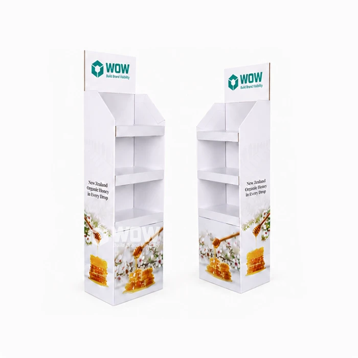 Cardboard Display Stand For Honey And Natural Food Products best
