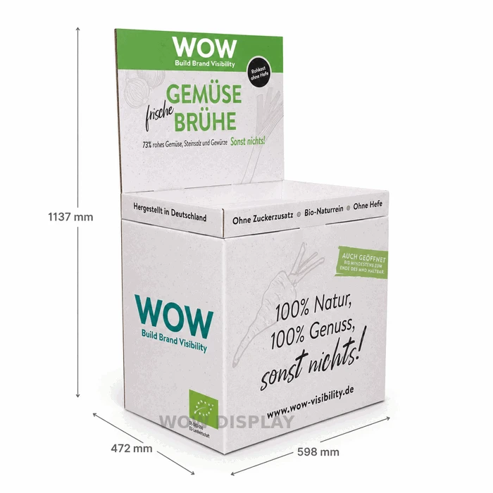 Cardboard Dump Bin Display For Grocery Products suppliers