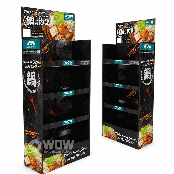 Cardboard Floor Display For Packaged Foods best