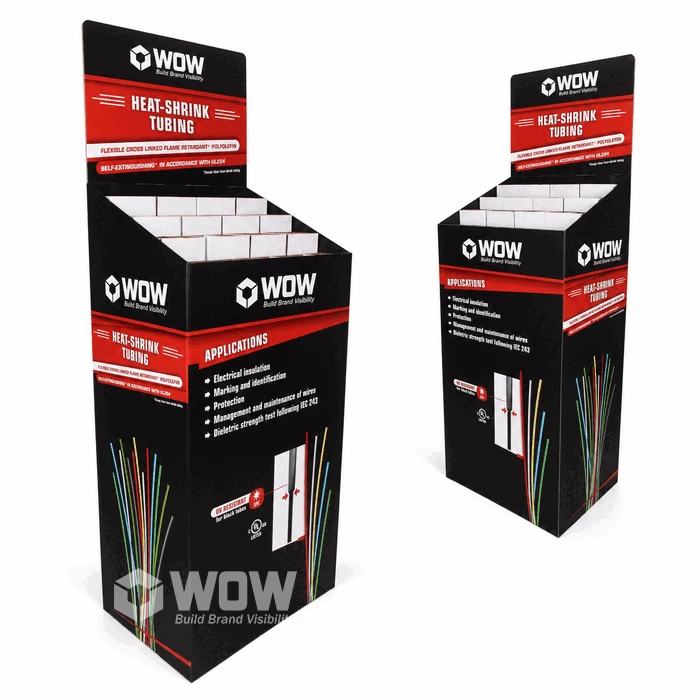 Cardboard Floor Display Stand For Electrical Products best