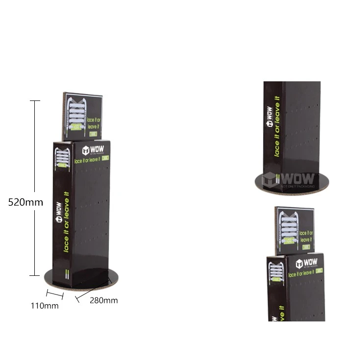tiered floor display stand
