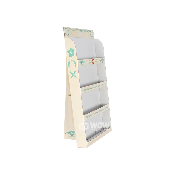 Cardboard Floor Standing Display Units For Retail