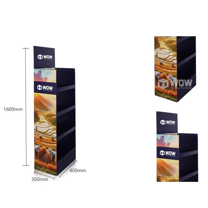 corrugated display stands