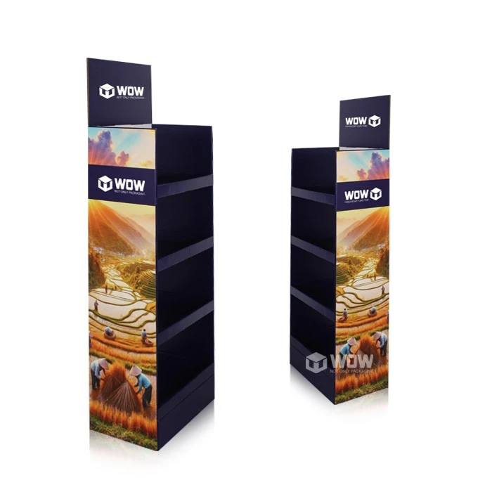 cardboard display rack