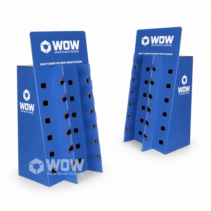Cardboard Pegboard Display Stand For Sunglasses best