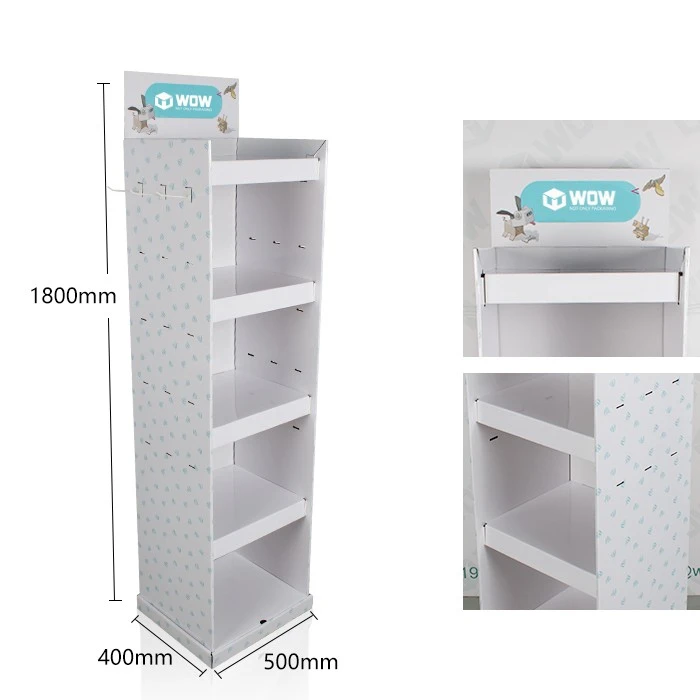 cardboard tiered stand