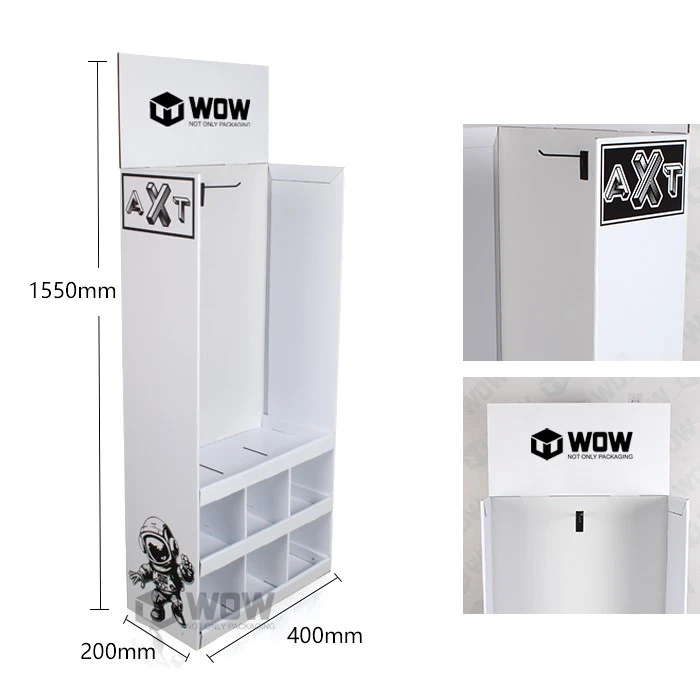 display stands with hooks