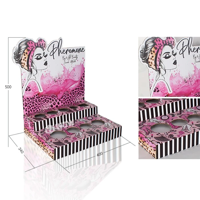 Cardboard Tabletop Perfume Display Stand