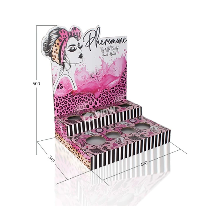 Cardboard Tabletop Perfume Display Stand