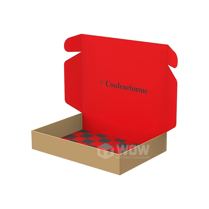 Colored paper boxes
