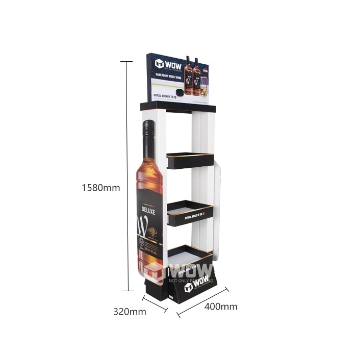 liquor store floor displays