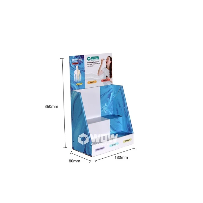 Custom Cardboard Counter Display Stand For Oral Care Products suppliers