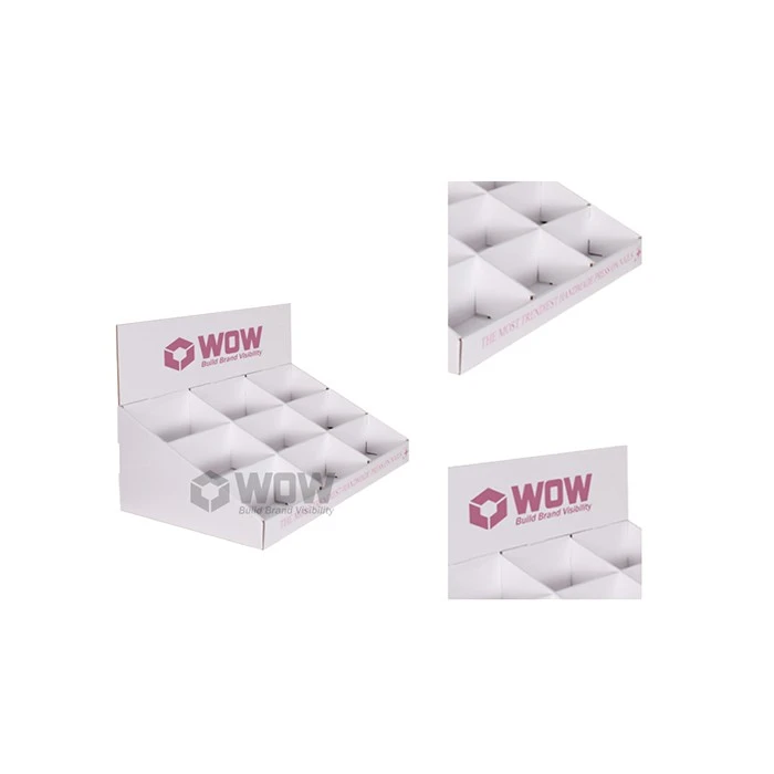Custom Cardboard Display Tray For Hair Accessories factory