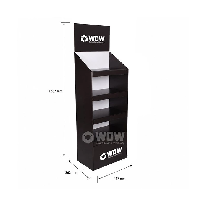 Custom Cardboard Floor Display For Electronics Accessories suppliers