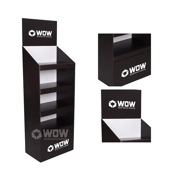 Custom Cardboard Floor Display For Electronics Accessories factory
