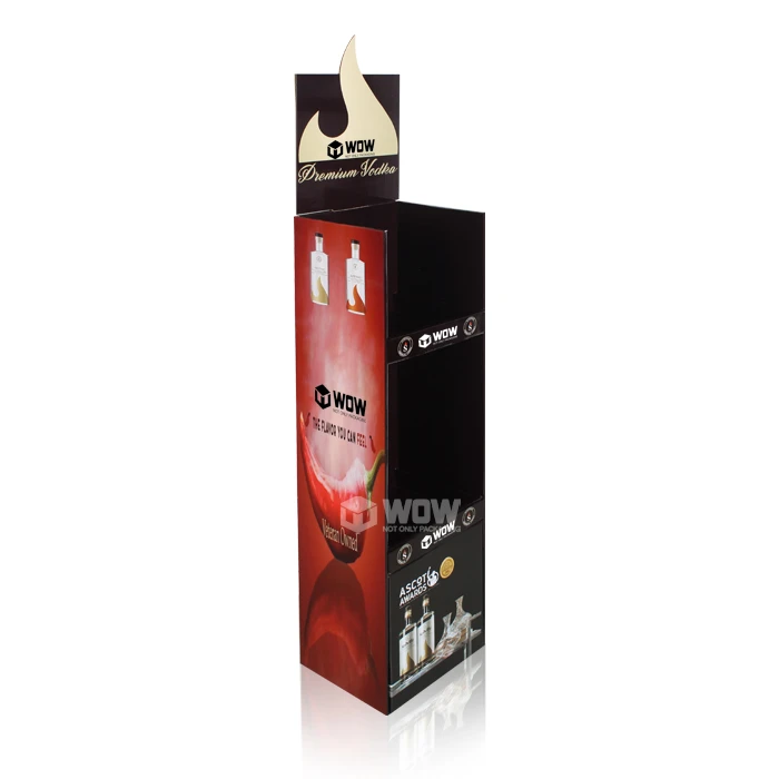 Custom Cardboard Display Stand For Drinks