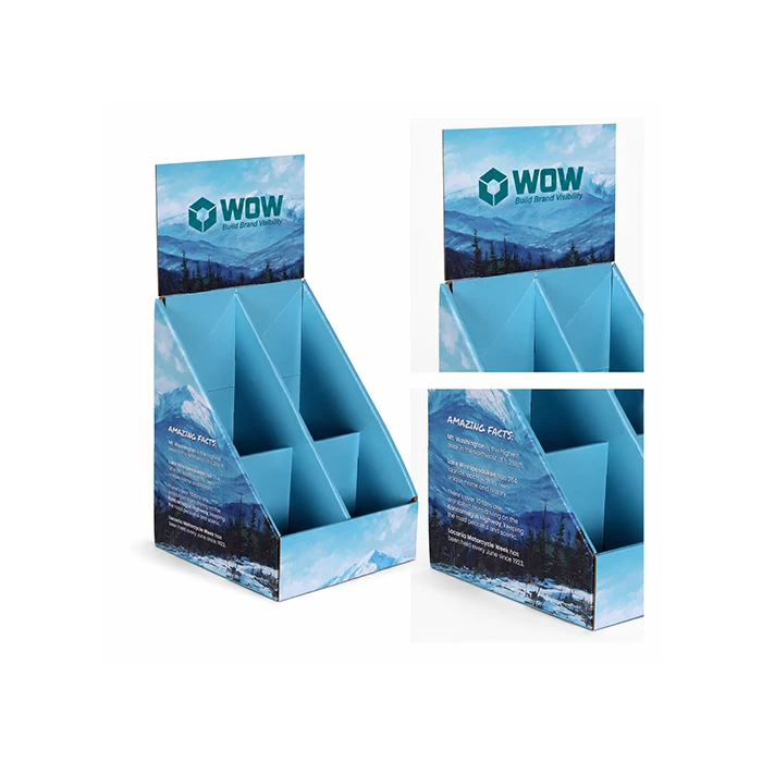 Custom Cardboard PDQ Display Box factory