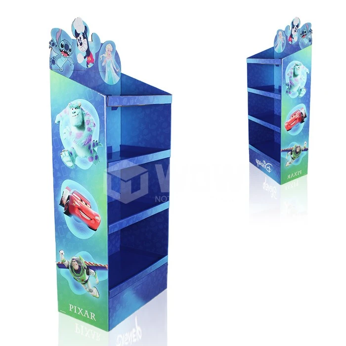 Custom Corrugated Cardboard FSDU ​Toy Floor Display Rack