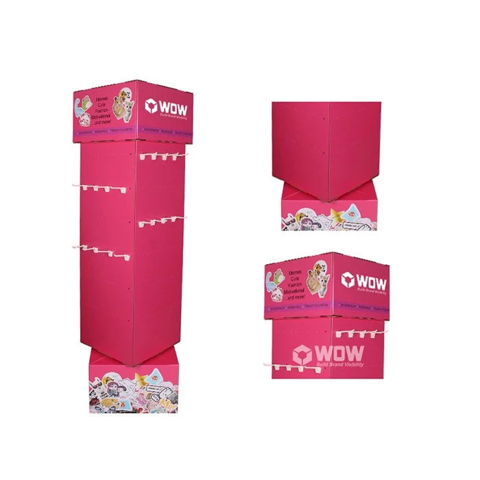 Custom Craft Supply Peg Hook Display Stand factory